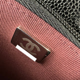 シャネル CHANEL マトラッセ チェーンウォレット AP0250 ブラック シルバー金具 キャビアスキン レディース ショルダーバッグ