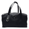 プラダ PRADA ナイロン スモールボストンバッグ ブラック ナイロン/レザー レディース ボストンバッグ