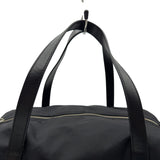プラダ PRADA ナイロン スモールボストンバッグ ブラック ナイロン/レザー レディース ボストンバッグ