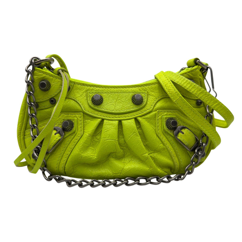 バレンシアガ BALENCIAGA ル・カゴール ミニ 695814 イエロー レザー