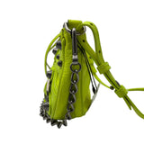 バレンシアガ BALENCIAGA ル・カゴール ミニ 695814 イエロー レザー レディース ショルダーバッグ
