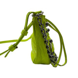 バレンシアガ BALENCIAGA ル・カゴール ミニ 695814 イエロー レザー レディース ショルダーバッグ