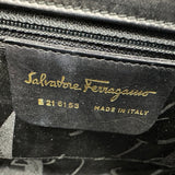 サルヴァトーレ・フェラガモ Salvatore Ferragamo ガンチーニ ショルダーバッグ 216153 ブラック レザー レディース ショルダーバッグ
