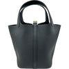 エルメス HERMES ピコタンロックPM G刻印 ブラック ゴールド金具 トリヨン レディース ハンドバッグ