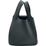 エルメス HERMES ピコタンロックPM G刻印 ブラック ゴールド金具 トリヨン レディース ハンドバッグ