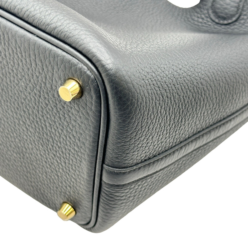 エルメス HERMES ピコタンロックPM G刻印 ブラック ゴールド金具