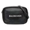バレンシアガ BALENCIAGA エブリデイ カメラバッグ 489812 ブラック レザー レディース ショルダーバッグ