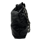 シャネル CHANEL CHANEL22 スモールバッグ AS3260 ブラック シルバー金具 シャイニーカーフ レディース ショルダーバッグ