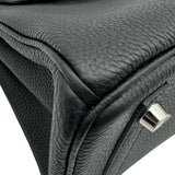 エルメス HERMES バーキン25 G刻印 ブラック シルバー金具 トゴ レディース ハンドバッグ