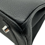 エルメス HERMES バーキン25 G刻印 ブラック シルバー金具 トゴ レディース ハンドバッグ
