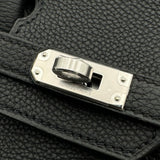 エルメス HERMES バーキン25 G刻印 ブラック シルバー金具 トゴ レディース ハンドバッグ