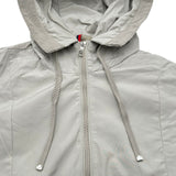 モンクレール MONCLER TOPAZ マウンテンパーカー グレー ポリエステル レディース マウンテンパーカー