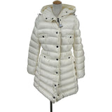 モンクレール MONCLER HIRMA ダウンジャケット ホワイト ナイロン レディース ダウンジャケット