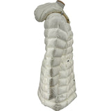 モンクレール MONCLER HIRMA ダウンジャケット ホワイト ナイロン レディース ダウンジャケット