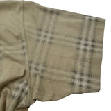 バーバリーロンドン BURBERRY LONDON グラデーションチェック半袖Tシャツ 8119022 ベージュ コットン メンズ 半袖Ｔシャツ