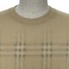 バーバリーロンドン BURBERRY LONDON グラデーションチェック半袖Tシャツ 8119022 ベージュ コットン メンズ 半袖Ｔシャツ