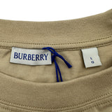 バーバリーロンドン BURBERRY LONDON グラデーションチェック半袖Tシャツ 8119022 ベージュ コットン メンズ 半袖Ｔシャツ