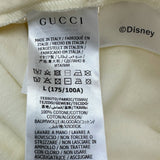 グッチ GUCCI ×Disney ミッキープリント半袖Tシャツ 565806 クリーム コットン メンズ 半袖Ｔシャツ