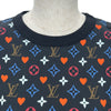 ルイ・ヴィトン LOUIS VUITTON モノグラムゲームオン半袖Tシャツ FKTS98 ブラック コットン レディース 半袖Ｔシャツ
