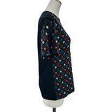 ルイ・ヴィトン LOUIS VUITTON モノグラムゲームオン半袖Tシャツ FKTS98 ブラック コットン レディース 半袖Ｔシャツ