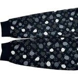 ルイ・ヴィトン LOUIS VUITTON ×草間彌生 ドットモノグラムスウェットシャツ HOY26W ブラック コットン メンズ スウェット