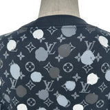 ルイ・ヴィトン LOUIS VUITTON ×草間彌生 ドットモノグラムスウェットシャツ HOY26W ブラック コットン メンズ スウェット