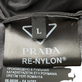 プラダ PRADA トライアングルロゴナイロン長袖シャツ SC514 ブラック ナイロン メンズ ナイロンジャケット
