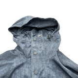 クリスチャン・ディオール Christian Dior オブリークアノラックパーカー 193J640A0631 ブルー ポリエステル メンズ ブルゾン
