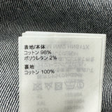 ルイ・ヴィトン LOUIS VUITTON モノグラムバンダナ半袖デニムシャツ HNS17X インディゴ デニム メンズ 半袖シャツ