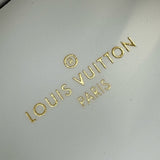 ルイ・ヴィトン LOUIS VUITTON タイムアウトライン エスカルローカットスニーカー CL0210 ブルー レザー レディース スニーカー