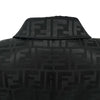 フェンディ FENDI FF総柄シルクテーラードジャケット FJ7286 ブラック シルク レディース テーラードジャケット