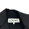 ロエベ LOEWE アナグラムボタンカシミヤ混ロングコート S359336XD7 ブラック ウール レディース その他アウター