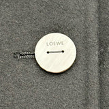 ロエベ LOEWE アナグラムボタンカシミヤ混ロングコート S359336XD7 ブラック ウール レディース その他アウター