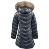 モンクレール MONCLER FULMARUS ダウンジャケット ブラック ナイロン レディース ダウンジャケット