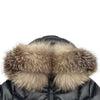 モンクレール MONCLER FULMARUS ダウンジャケット ブラック ナイロン レディース ダウンジャケット