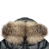 モンクレール MONCLER FULMARUS ダウンジャケット ブラック ナイロン レディース ダウンジャケット