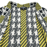 シャネル CHANEL ココマークボタン カシミヤ混カーディガン P77455 イエロー ウール メンズ カーディガン
