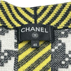 シャネル CHANEL ココマークボタン カシミヤ混カーディガン P77455 イエロー ウール メンズ カーディガン
