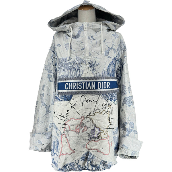 クリスチャン・ディオール Christian Dior 総柄アノラックパーカー