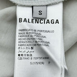 バレンシアガ BALENCIAGA 360サングラスプリント半袖Tシャツ 764235 ホワイト コットン メンズ 半袖Ｔシャツ