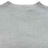 クリスチャン・ディオール Christian Dior シグネチャーカシミヤ半袖ニットセーター 344S98AM003 ブルー カシミヤ レディース セーター