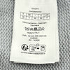 クリスチャン・ディオール Christian Dior シグネチャーカシミヤ半袖ニットセーター 344S98AM003 ブルー カシミヤ レディース セーター