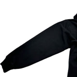 バレンシアガ BALENCIAGA REAL ロゴプリントフーデッドパーカー 620973 ブラック コットン メンズ パーカー