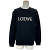 ロエベ LOEWE フロントロゴ刺繍スウェットシャツ H526Y24J26 ブラック コットン メンズ スウェット