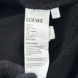 ロエベ LOEWE フロントロゴ刺繍スウェットシャツ H526Y24J26 ブラック コットン メンズ スウェット
