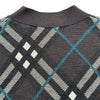 バーバリー BURBERRY モヘアブレンドチェックカーディガン 8093496 ブラウン ウール メンズ カーディガン