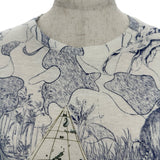 クリスチャン・ディオール Christian Dior AROUND THE WORLD 半袖Ｔシャツ 043T03PR446 ホワイト コットン レディース 半袖Ｔシャツ