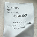 クリスチャン・ディオール Christian Dior CDロゴ刺繍フーデッドパーカー 943J600A0531 グレー コットン メンズ パーカー