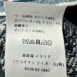 クリスチャン・ディオール Christian Dior AROUND THE WORLD 　ニットセーター 044S50AM007 ホワイト ウール レディース セーター