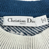 クリスチャン・ディオール Christian Dior AROUND THE WORLD 　ニットセーター 044S50AM007 ホワイト ウール レディース セーター